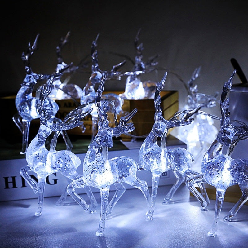 ✨LED Reindeer String Lights Christmas Decorative Indoor Fairy Lights