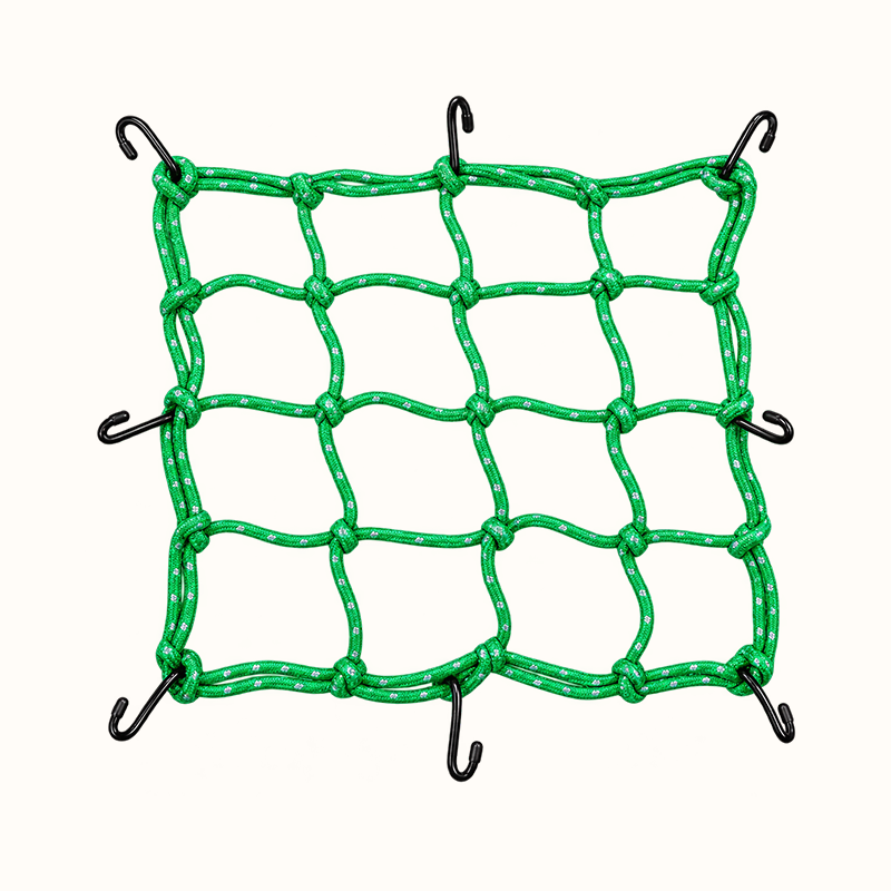 Motorcycle Helmet and Luggage Cargo Net