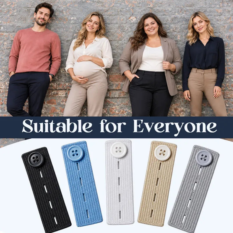 π Elastic Waistband Extender Buttons β Adjustable Comfort, 6-Piece Set