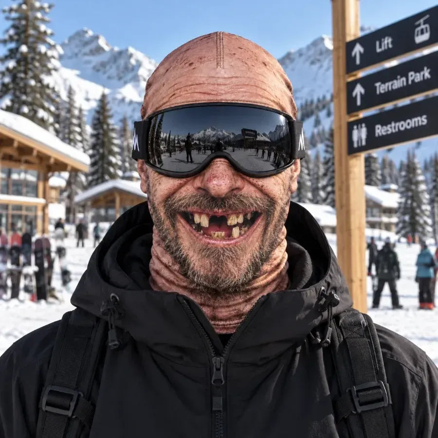 Quirky Face Balaclava for Skiing & Snowboarding