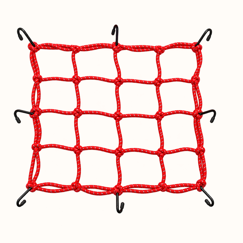 Motorcycle Helmet and Luggage Cargo Net