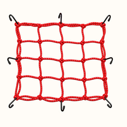 Motorcycle Helmet and Luggage Cargo Net