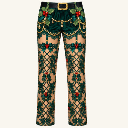 Hilarious Christmas Illusion Trousers