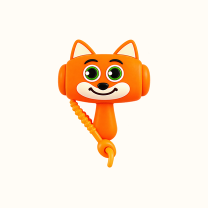 Cartoon Noise-Making Hammer Keychain
