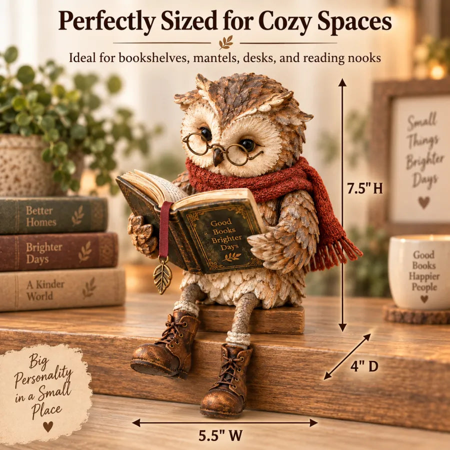 Decorative owl figurine product details