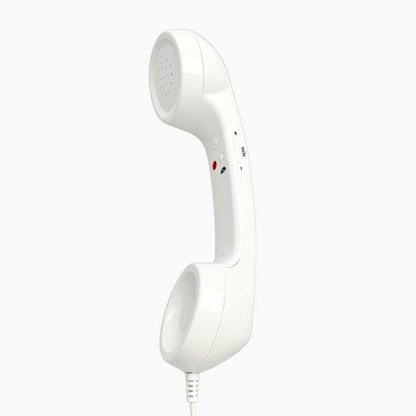 Retro USB-C telephone handset lifestyle display