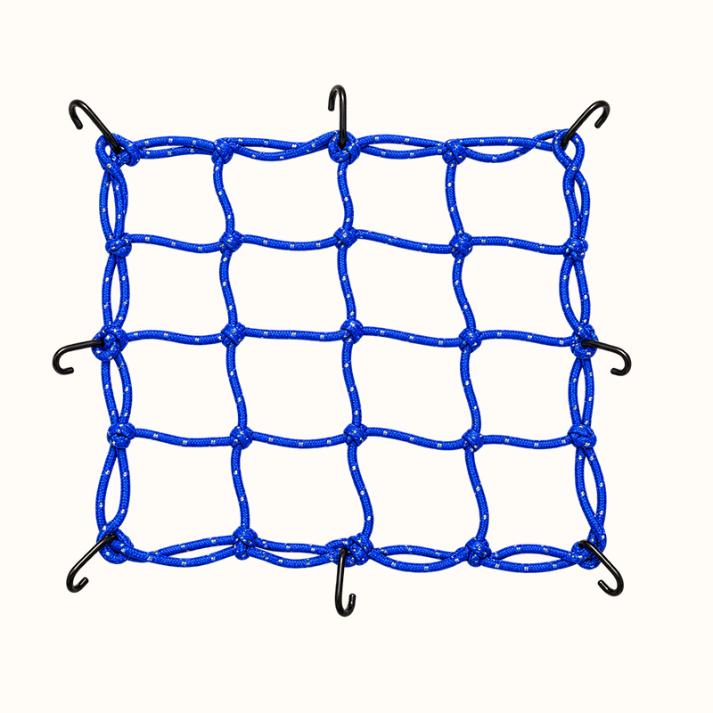 Motorcycle Helmet and Luggage Cargo Net