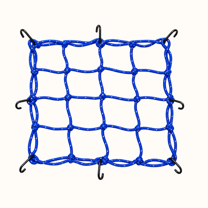 Motorcycle Helmet and Luggage Cargo Net