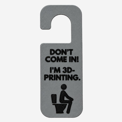 🚪😂Don't Come In! I'm 3D-Printing Door Hanger