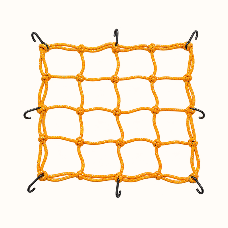 Motorcycle Helmet and Luggage Cargo Net