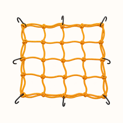 Motorcycle Helmet and Luggage Cargo Net