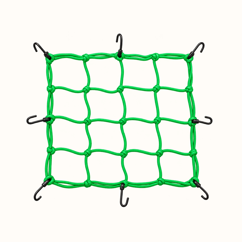 Motorcycle Helmet and Luggage Cargo Net