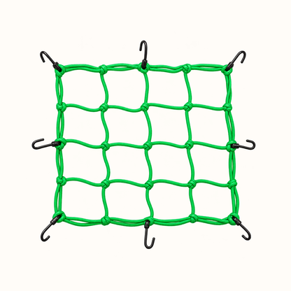 Motorcycle Helmet and Luggage Cargo Net
