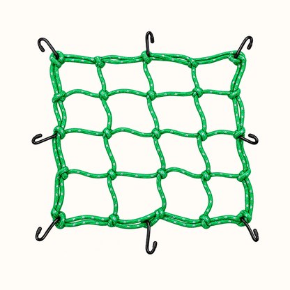 Motorcycle Helmet and Luggage Cargo Net