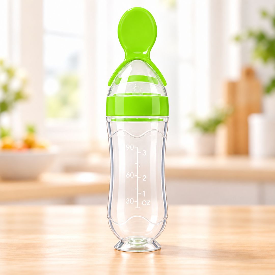 Mess-Free Feeding Spoon