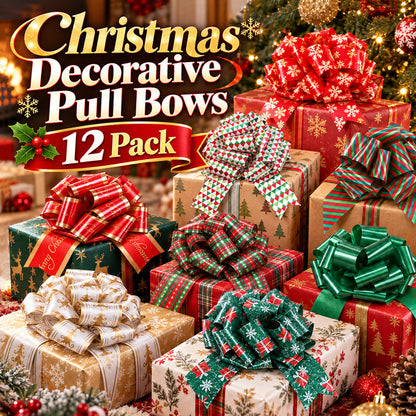 Christmas Decorative Pull Bows