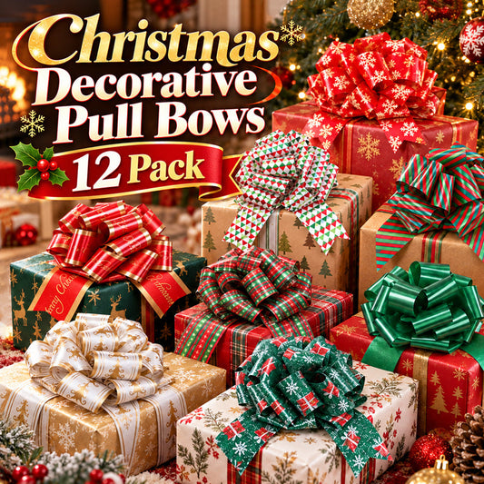 Christmas Decorative Pull Bows