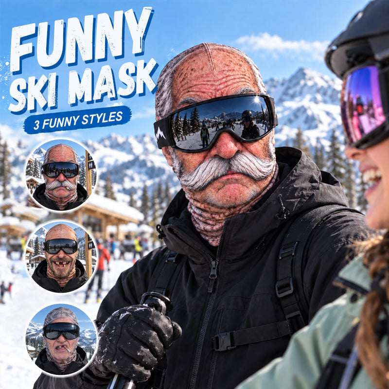 Quirky Face Balaclava for Skiing & Snowboarding