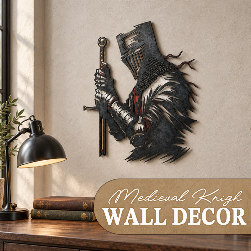 The Guardian Knight medieval wall decor