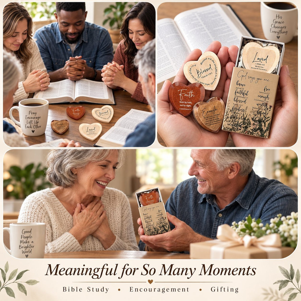 Pocket heart gifts for meaningful and faith-centred occasions