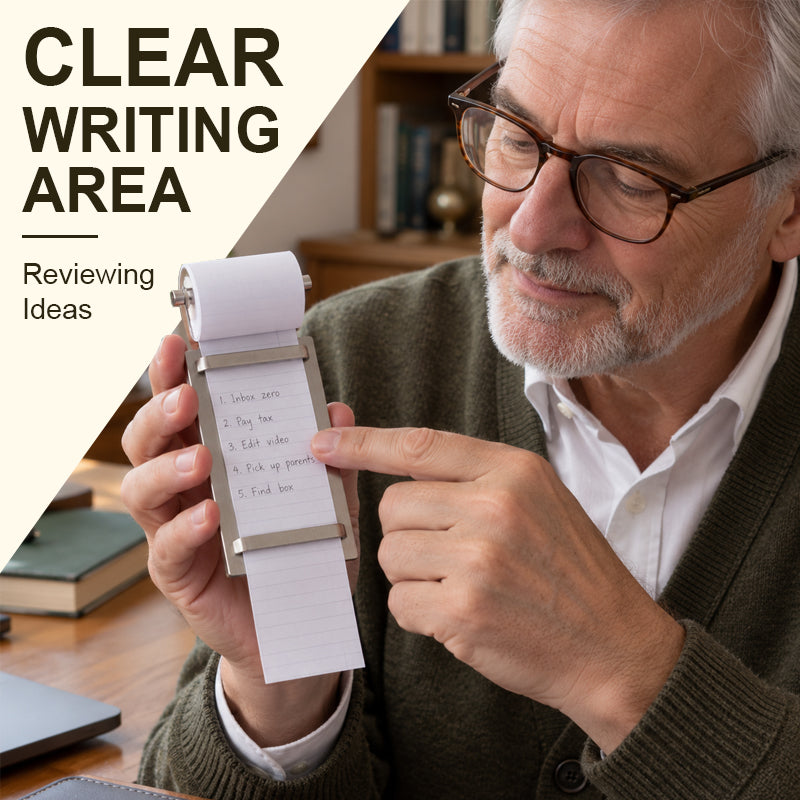 Roll Paper Memo Holder