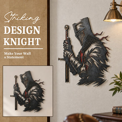 Gothic medieval knight wall art