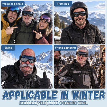 Quirky Face Balaclava for Skiing & Snowboarding