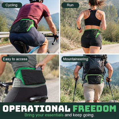 Cycling & Outdoor Sports Belt with Waist Pouch