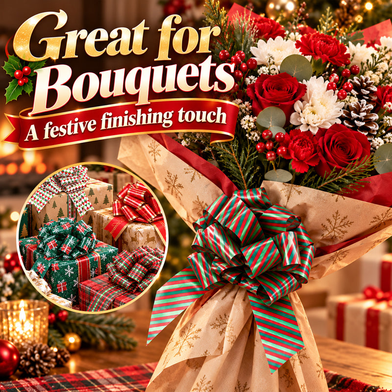 Christmas Decorative Pull Bows