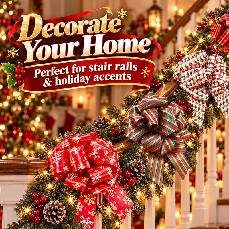Christmas Decorative Pull Bows