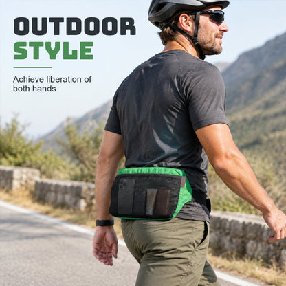 Cycling & Outdoor Sports Belt with Waist Pouch