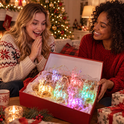 ✨LED Reindeer String Lights Christmas Decorative Indoor Fairy Lights
