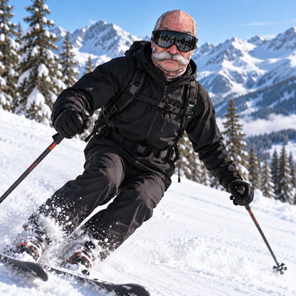 Quirky Face Balaclava for Skiing & Snowboarding