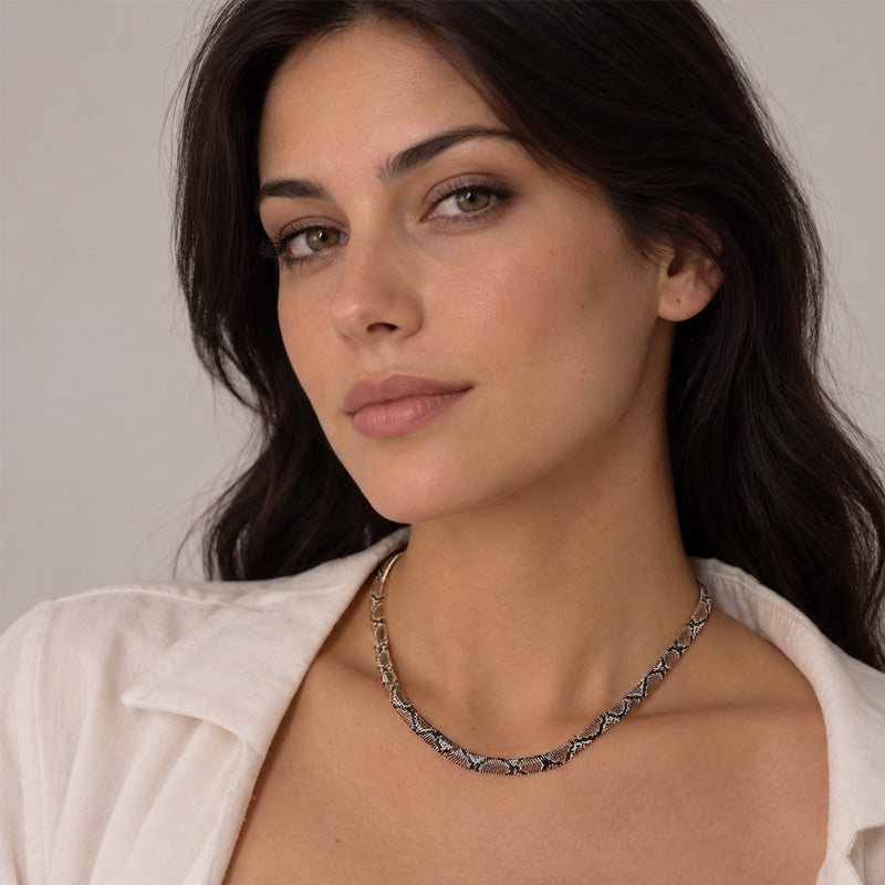 Serpent Statement Necklace – A Symbol of Mystery & Power