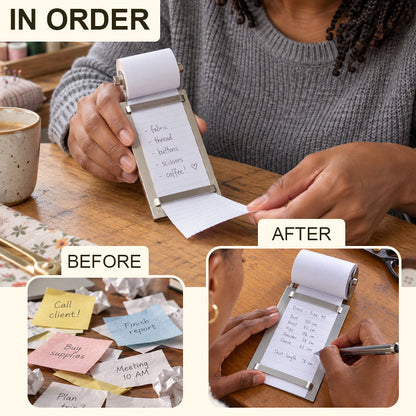 Roll Paper Memo Holder