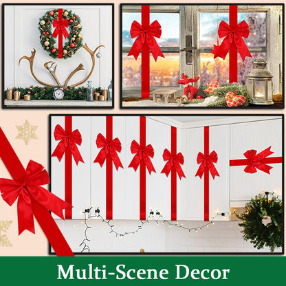 Christmas Welcome Ribbon - Festive Door & Holiday Decoration