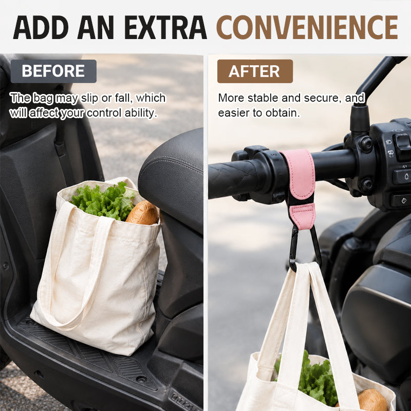 Handlebar Storage Hook for Electric Bikes Motorcycles and Bicycles
