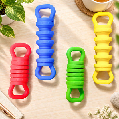 Dual-Ring Textured Stretch Fidget Toy