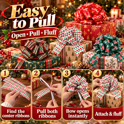 Christmas Decorative Pull Bows
