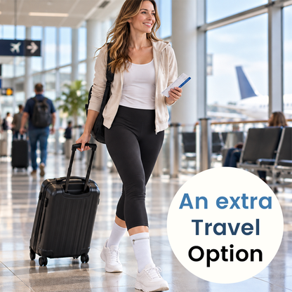 Travel Socks with Hidden Zip Pocket