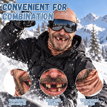 Quirky Face Balaclava for Skiing & Snowboarding