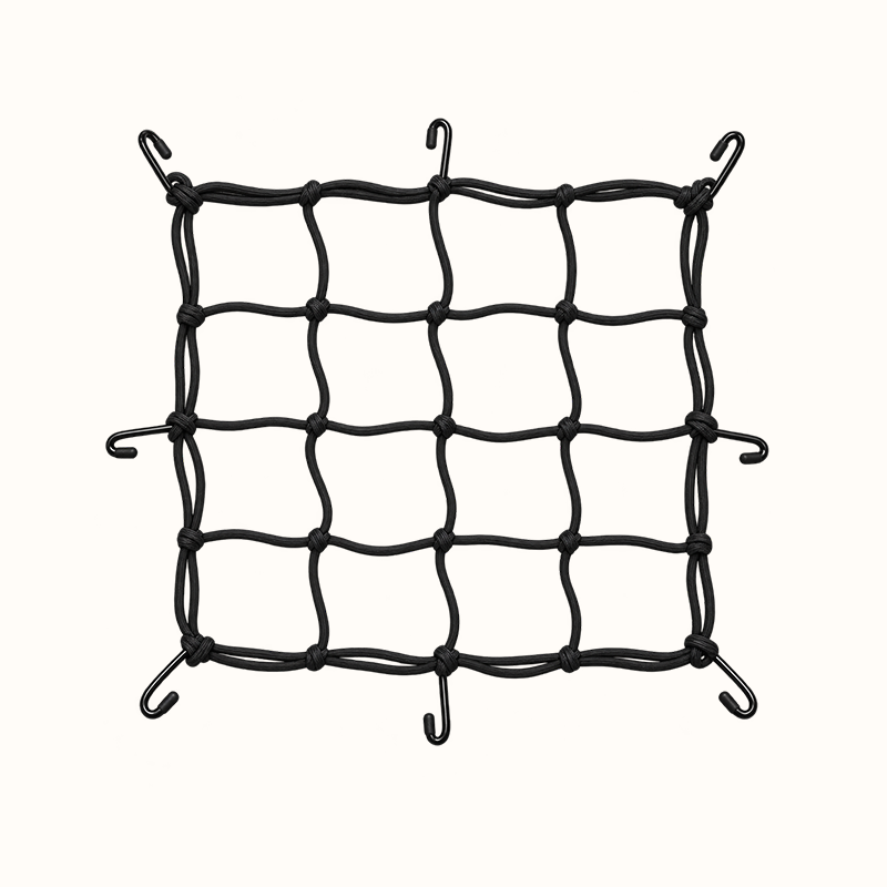 Motorcycle Helmet and Luggage Cargo Net