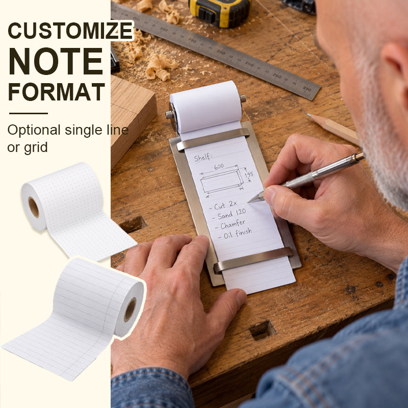Roll Paper Memo Holder