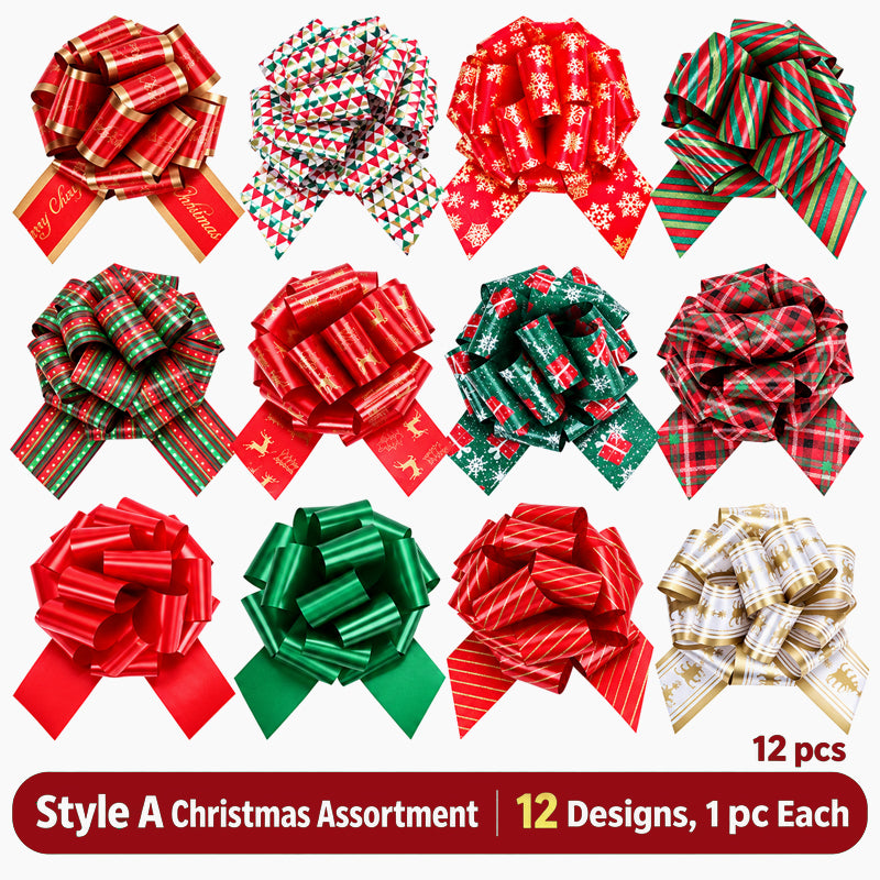 Christmas Decorative Pull Bows