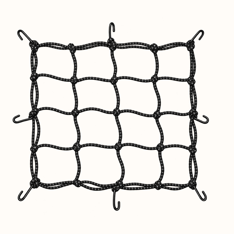 Motorcycle Helmet and Luggage Cargo Net