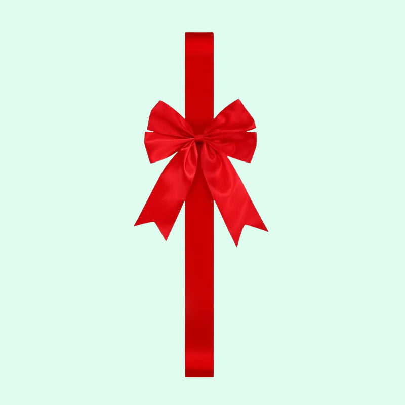Christmas Welcome Ribbon - Festive Door & Holiday Decoration