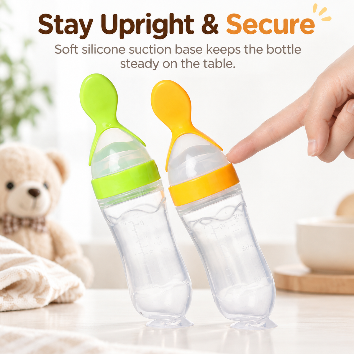 Mess-Free Feeding Spoon