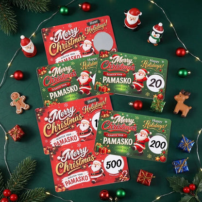 Christmas scratch cards product details