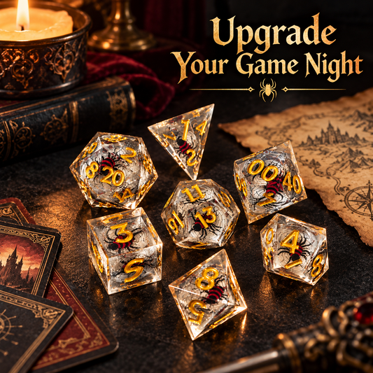 Moving Core Fantasy Polyhedral Dice Set
