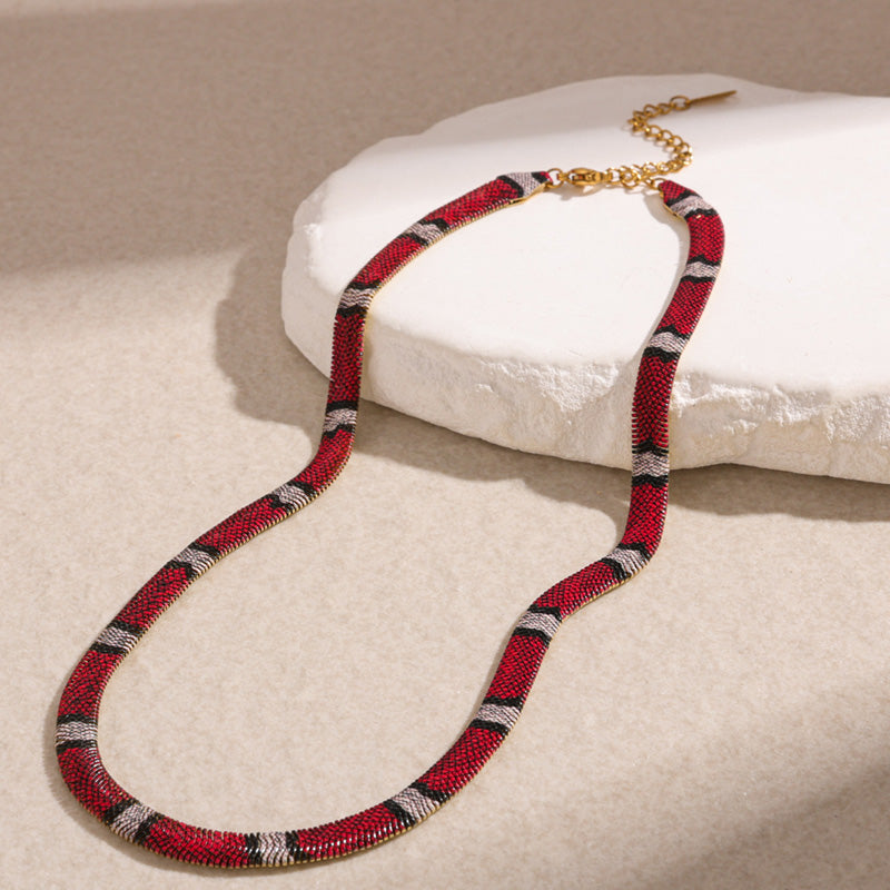 Serpent Statement Necklace – A Symbol of Mystery & Power